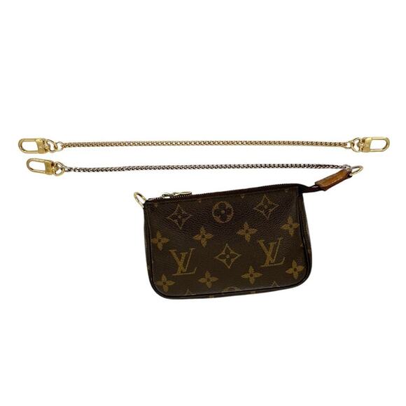 LOUIS VUITTON Chain Strap in Gold - Picture 8 of 13